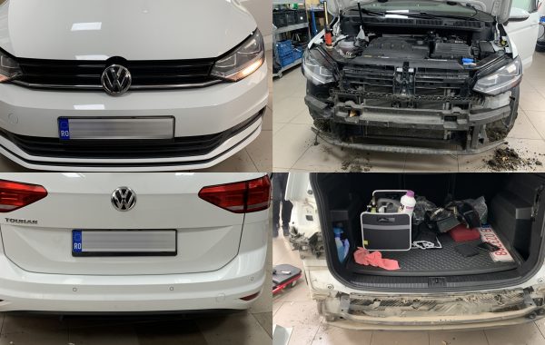 Senzori Parcare Fata Spate Camera Spate Apple Carplay Android Auto VW Touran