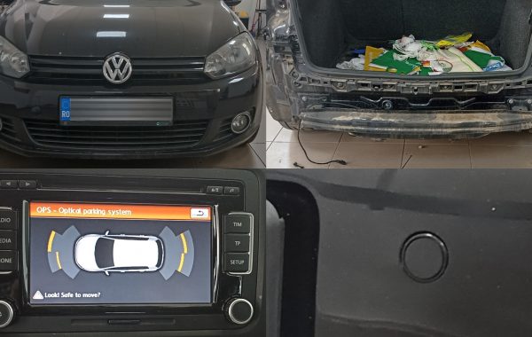 Instalare Senzori Parcare Fata Spate Originali VW Golf 6 VI