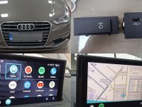 Montaj Navigatie MHI Autohold Camera Spate Marsarier Android Auto Apple Carplay Audi A3 8V