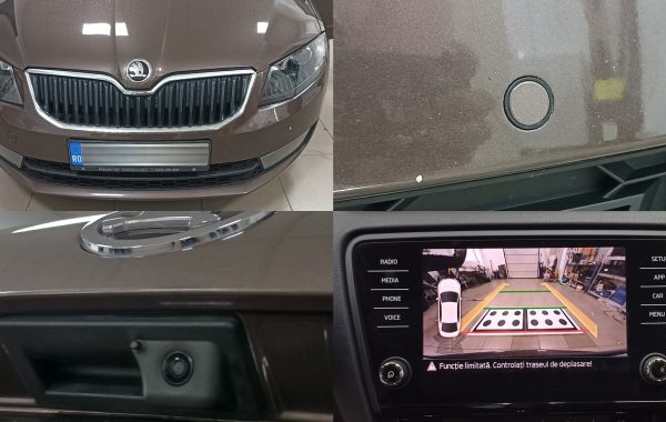 Instalare Senzori Parcare Fata Camera Marsarier Originala Skoda Octavia 3