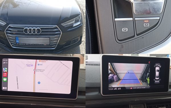 Montare Auto Hold USB Camera Spate Android Auto Carplay Audi A4 B9