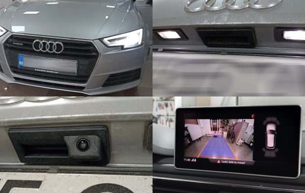 Instalare Camera Marsarier Highline In Maner Audi A4 B9