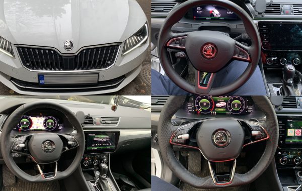 Instalare Volan Sport Tesit RS vRS 2020 Skoda Superb 3