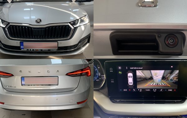 Instalare Camera Marsarier Spate Highline Originala Skoda Octavia 4 IV