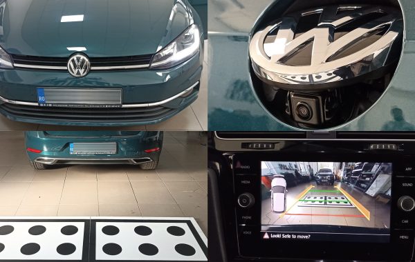 Instalare Camera Spate VW Golf 7 VII Marsarier Highline Originala