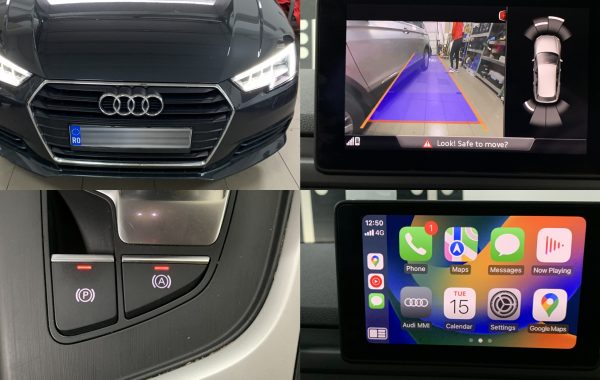 Montare Camera Marsarier USB Android Auto Apple Carplay Autohold Audi A4 B9