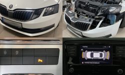 Instalare Senzori Parcare Fata Spate Originali Skoda Octavia 3 III Facelift