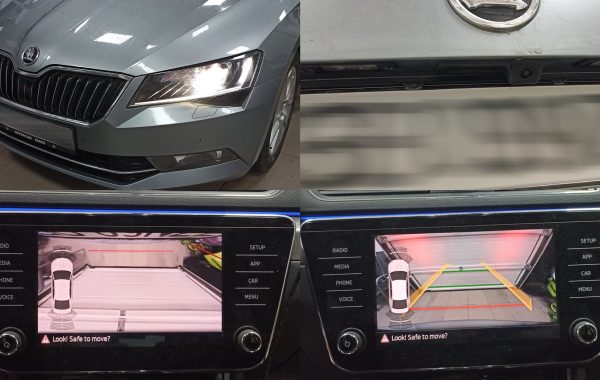 Instalare Camera Spate Marsarier Originala Skoda Superb 3 III