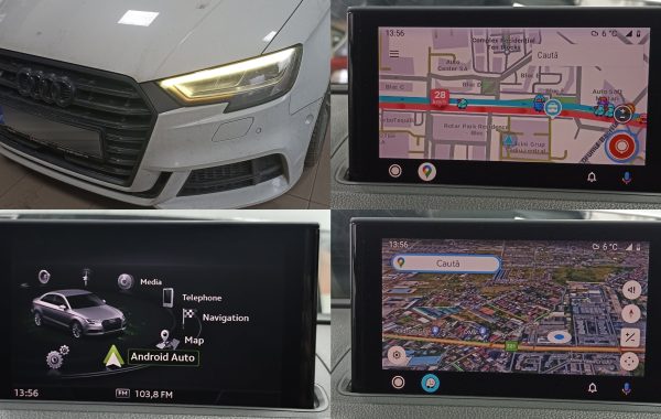 Audi A3 8V Instalare Port USB Android Auto Apple Carplay Waze Google Maps