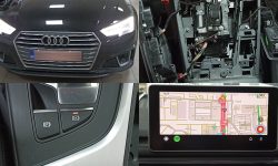 Instalare Buton Auto Hold Activare Apple Carplay Android Auto Audi A4 B9