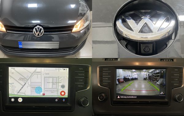 Montare Camera Spate Marsarier Activare APP Connect Apple Carplay Android Auto VW Golf 7 VII