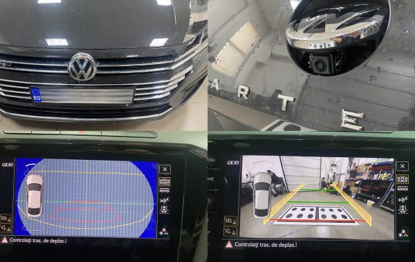 Instalare Camera Marsarier Highline In Emblema De Deschidere Originala VW Arteon