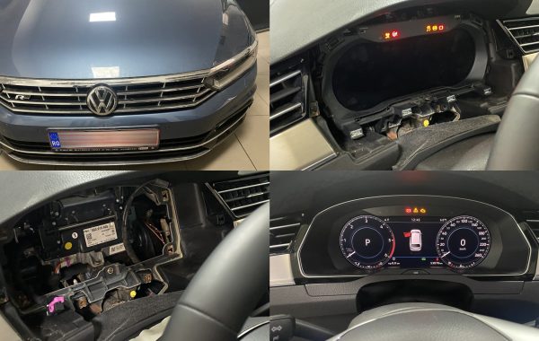 Instalare Ceasuri Digitale Virtual Cockpit AID Bord Digital VW Passat B8