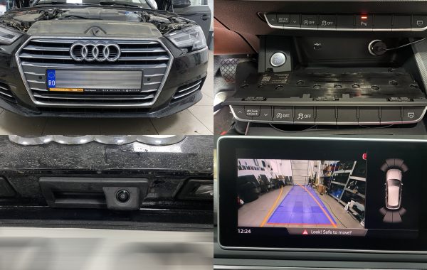 Instalare Senzori Parcare Fata Originali Camera Spate Marsarier Originala Audi A4 B9