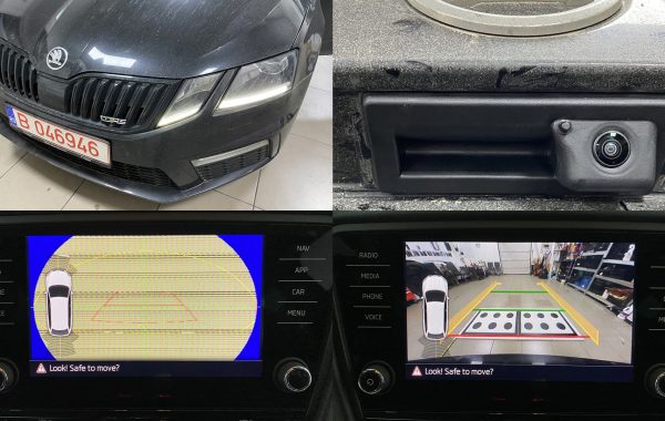 Instalare Camera Marsarier Highline In Maner Originala Skoda Octavia 3 III RS vRS