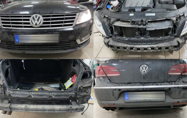 Instalare Senzori Parcare Fata Spate Originali VW Passat CC 2012