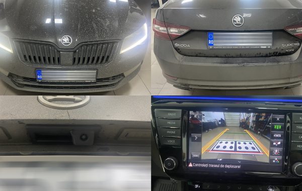 Instalare Camera Spate Marsarier Highline Originala Skoda Superb 3 III