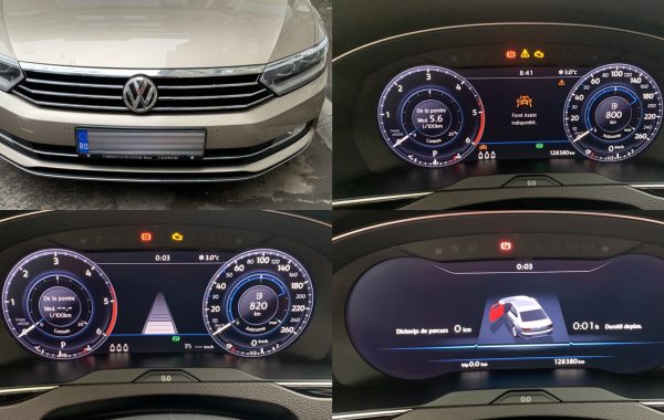 Reparatie Eroare Ceasuri Digitale Tablou De Bord Atelier Front Assist Indisponibil VW Passat B8