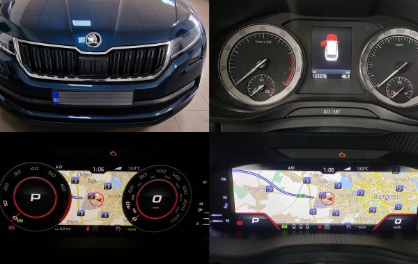 Instalare Ceasuri Digitale Virtual Cockpit AID Skoda Kodiaq 2018