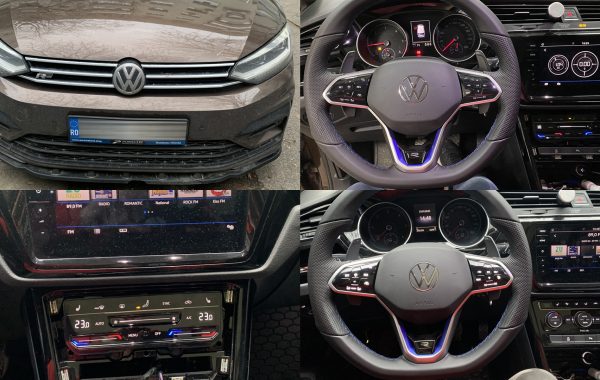 Instalare Volan VW Golf 8 Cu Comenzi Touch Si Clima Climatronic Digital VW Touran 5T 2016