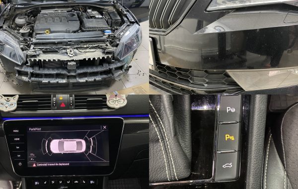 Instalare Senzori Parcare Fata Originali Skoda Superb 3 III