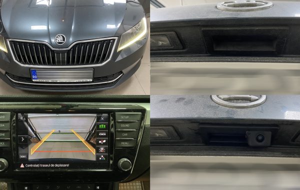 Instalare Camera Marsarier Highline Originala Skoda Superb 3 III