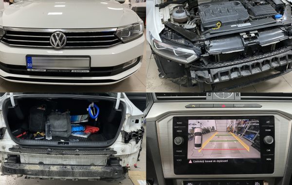 Instalare Senzori Parcare Fata Spate Camera Spate Marsarier OEM VW Passat B8