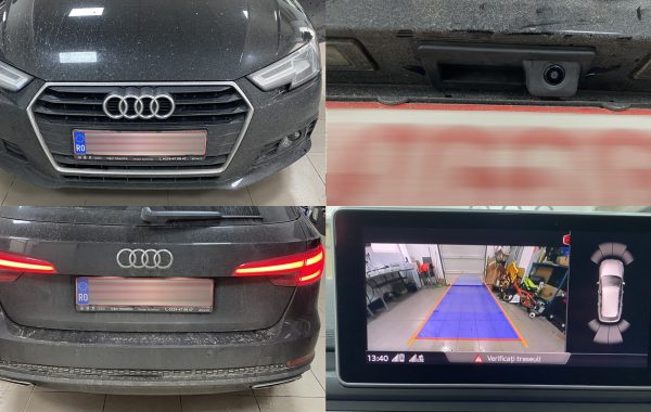Instalare Camera Spate Originala In Maner Highline Audi A4 B9