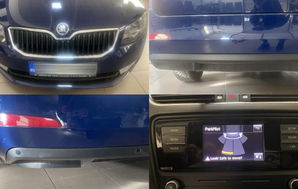Instalare Senzori Parcare Spate Originali Skoda Octavia 3 III