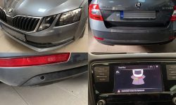 Instalare Senzori De Parcare Originali Bara Spate Skoda Octavia 3 III