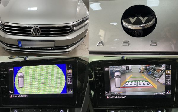 Montare Camera Spate Highline Originala In Emblema VW Passat B8 Facelift