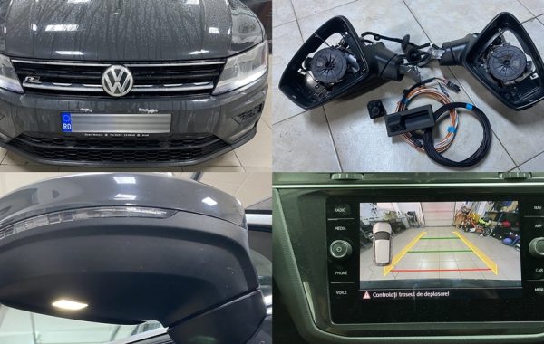 Instalare Oglinzi Rabatabile Electric Camera Spate Marsarier VW Tiguan 2 AD1