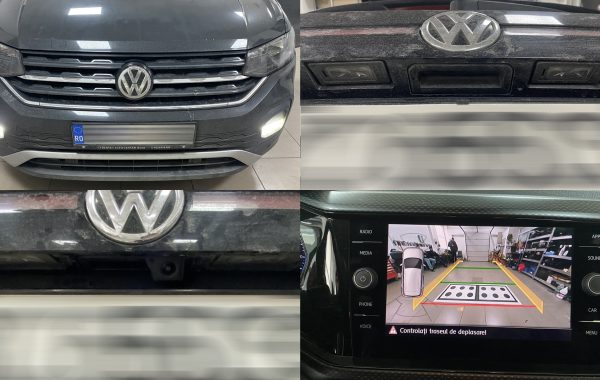 Instalare Montare Camera Spate Marsarier Originala VW T Cross