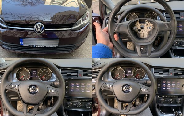 Instalare Volan Cu Comenzi Multifunctionale Comenzi Volan VW Golf 7 VII