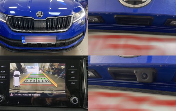 Instalare Camera Spate Marsarier Originala Highline Skoda Kodiaq