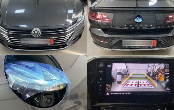 Instalare Camera Spate Marsarier Highline Flip In Emblema VW Arteon