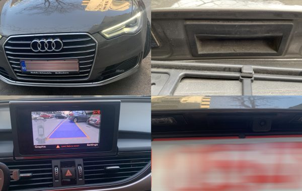 Instalare Camera Spate Marsarier RVC Audi A6 C7 Unitate RMC
