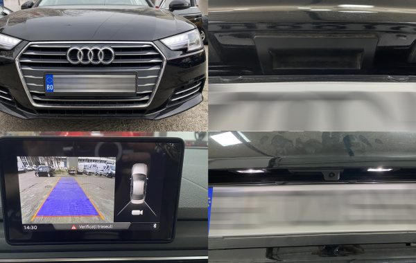 Montare Instalare Camera Marsarier Mers Inapoi OEM Audi A4 B9