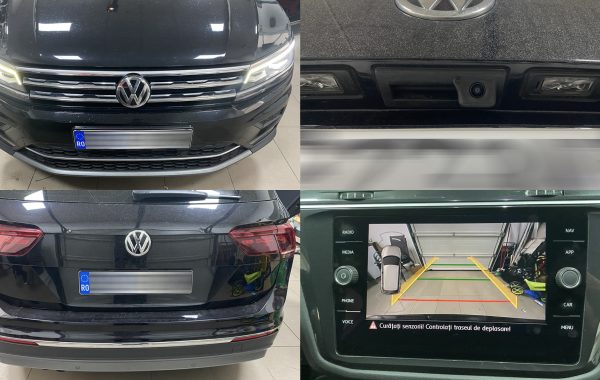 Instalare Camera Spate Marsarier Originala Highline VW Tiguan 2018