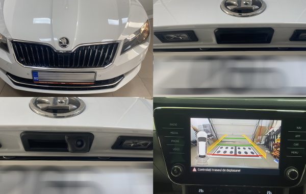Instalare Camera Spate Marsarier Originala Highline Skoda Superb 3 III Variant