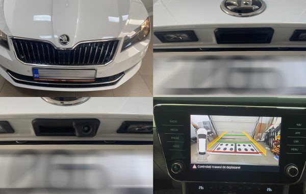 Instalare Camera Mers Inapoi Spate Marsarier Skoda Superb 3 III