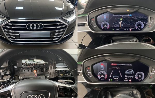 Instalare Ceasuri Digitale Virtual Cockpit AID Bord Digital Audi A8 D5