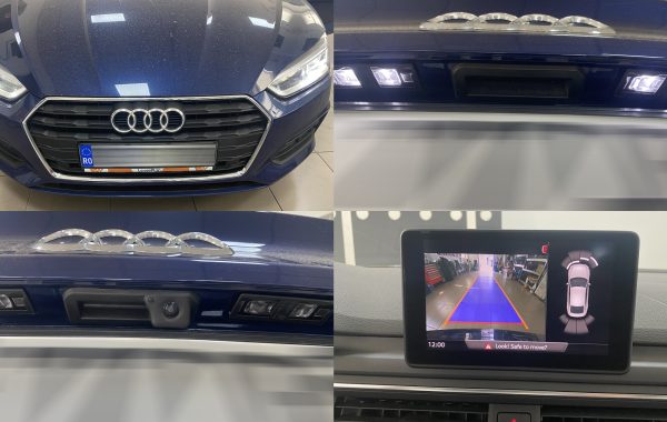 Instalare Montare Camera Spate Marsarier OEM Highline Audi A5 F5
