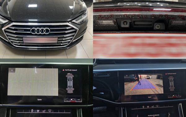 Instalare Camera Spate Video Marsarier Originala OEM Audi A8 4N