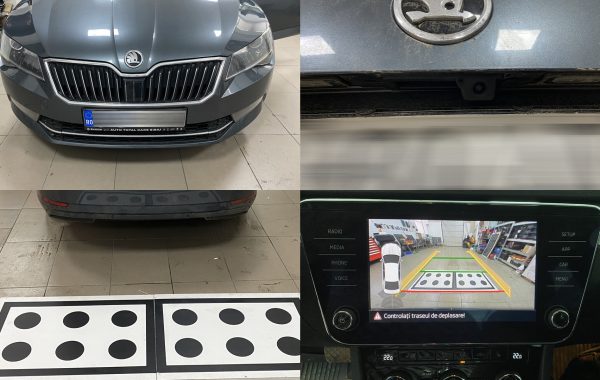Instalare Camera Spate Marsarier Highline Originala OEM Skoda Superb 3 III