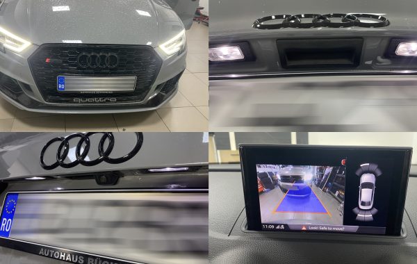 Instalare Camera Spate Originala Highline In Maner Audi A3 RS3 8V