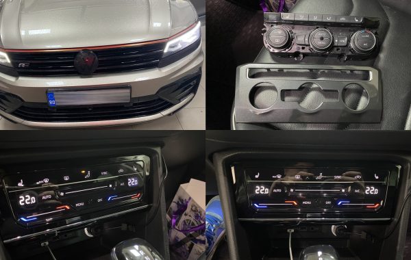 Instalare Panou Clima Digital Clima Digitala Touch VW Tiguan AD1 2