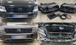 Instalare Faruri Full LED Matrix Originale VW Tiguan AD1 2017