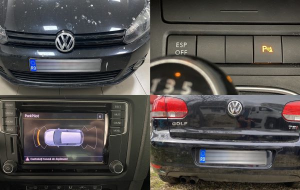 Instalare Senzori Parcare OEM Originali Fata Spate Park Pilot VW Golf 6 VI
