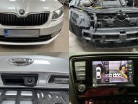 Montaj Senzori Parcare Fata OEM Camera Spate Marsarier Highline OEM Skoda Octavia 3 III